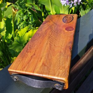 Rustic Macrocarpa chopping block