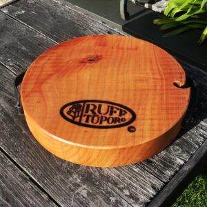 Macrocarpa rustic round block
