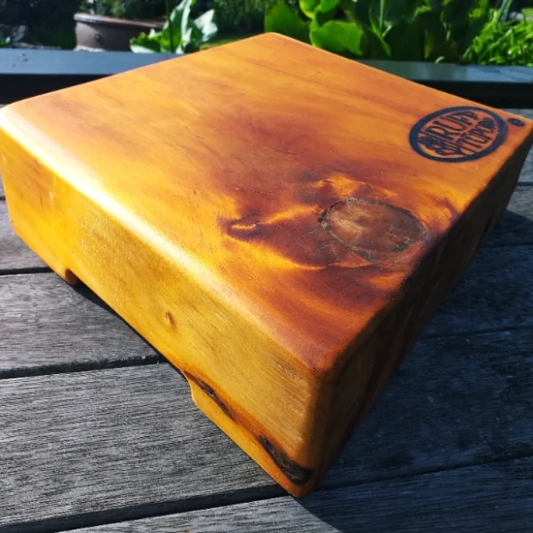 Rustic Kauri chopping block