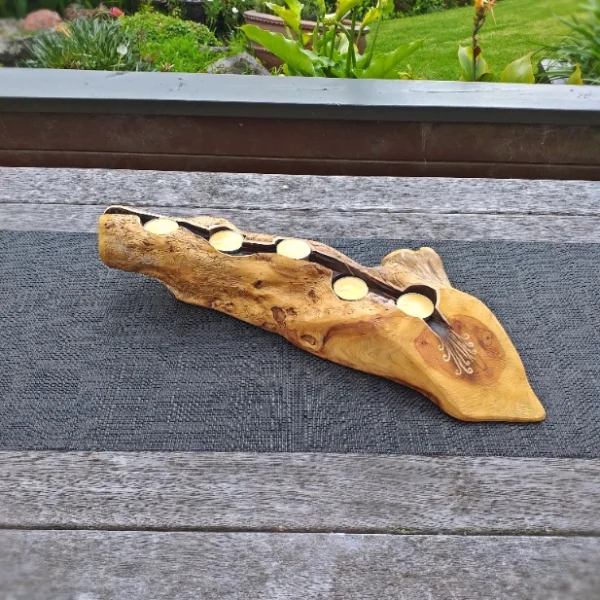Rustic candle holder - Image 5