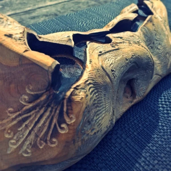 Rustic candle holder - Image 2