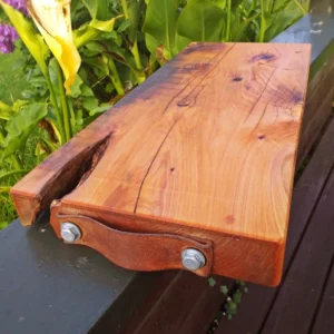 Rustic chopping block