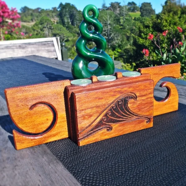 Rimu candle holder