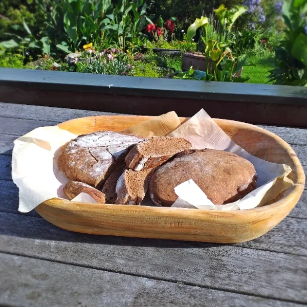 Rustic Totara dough bowl - Image 9