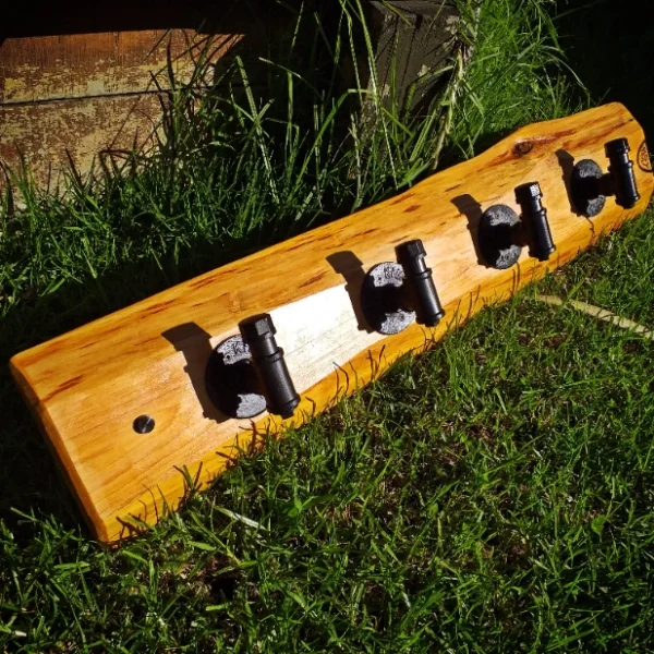Rustic Totara coat rack - Image 5