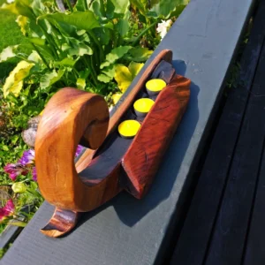 Rustic candle holder
