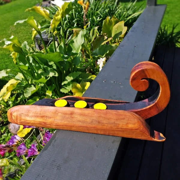 Rustic candle holder - Image 5