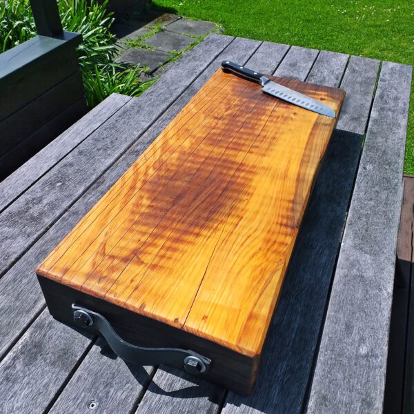 XL rustic chopping block
