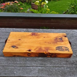 Large rustic chopping block
