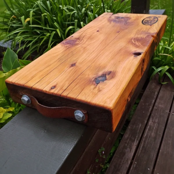 Large rustic chopping block - Image 4