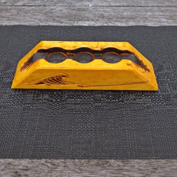 Rustic candle holder - Image 3