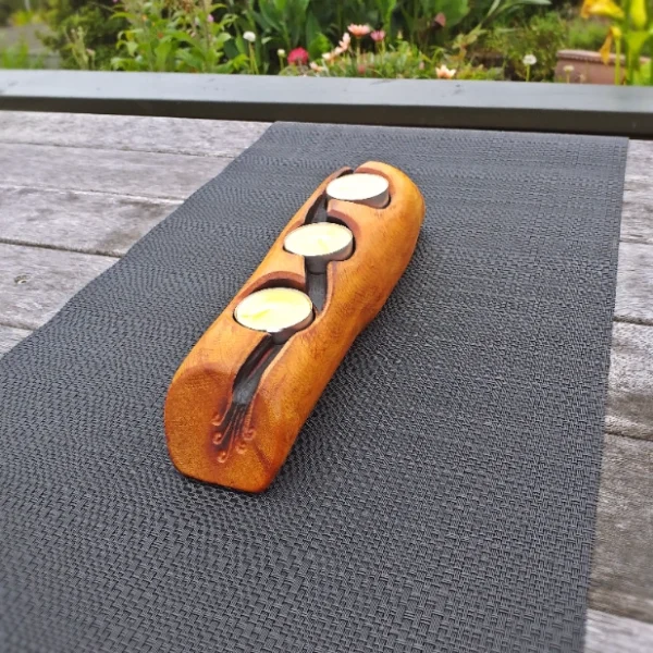 Kauri candle holder - Image 2