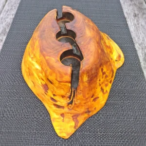 Totara candle holder