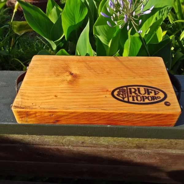 Rustic chopping block