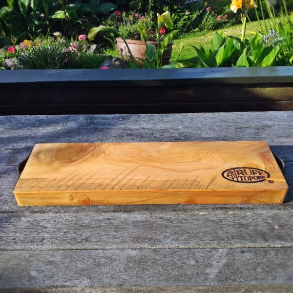Rustic chopping block