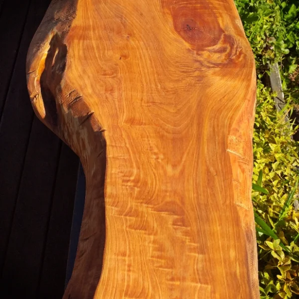 Rustic Native Totara chopping block - Image 8