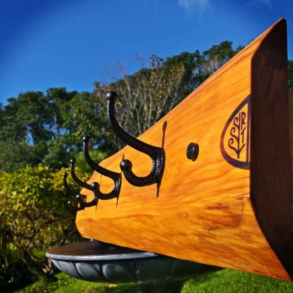 Rustic Totara coat rack - Image 8