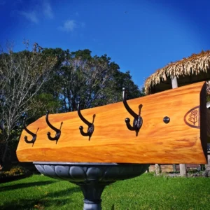 Rustic Totara coat rack