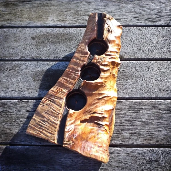 Rustic Totara candle holder - Image 2