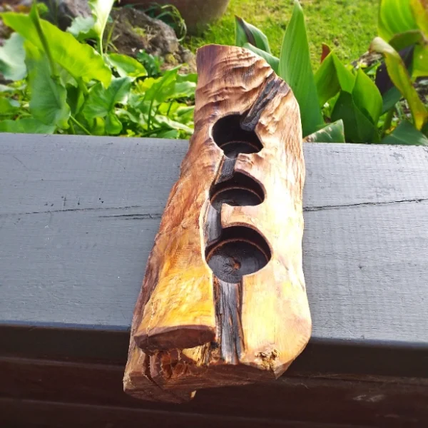 Rustic Totara candle holder - Image 4