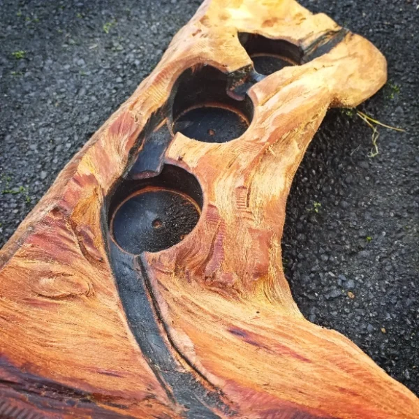 Rustic Totara candle holder - Image 8