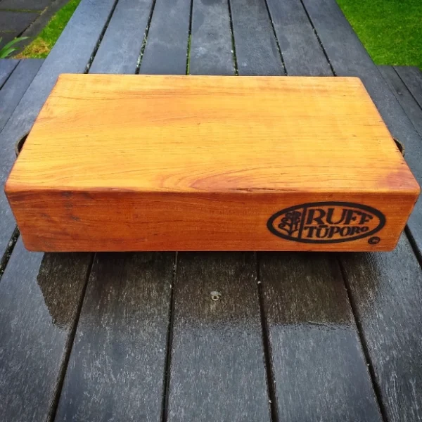 Chunky rustic chopping block