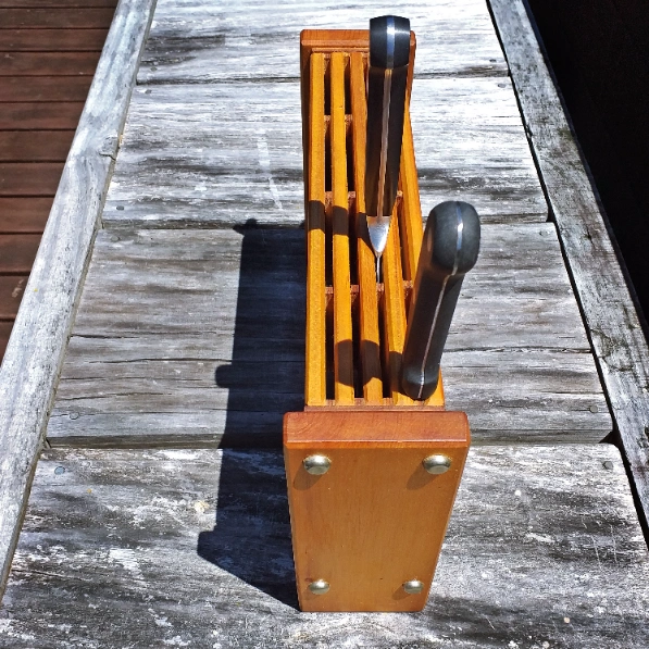 Kauri butcher knife Block - Image 4