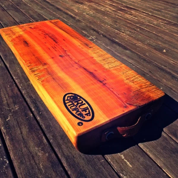 XL rustic Totara chopping block - Image 9