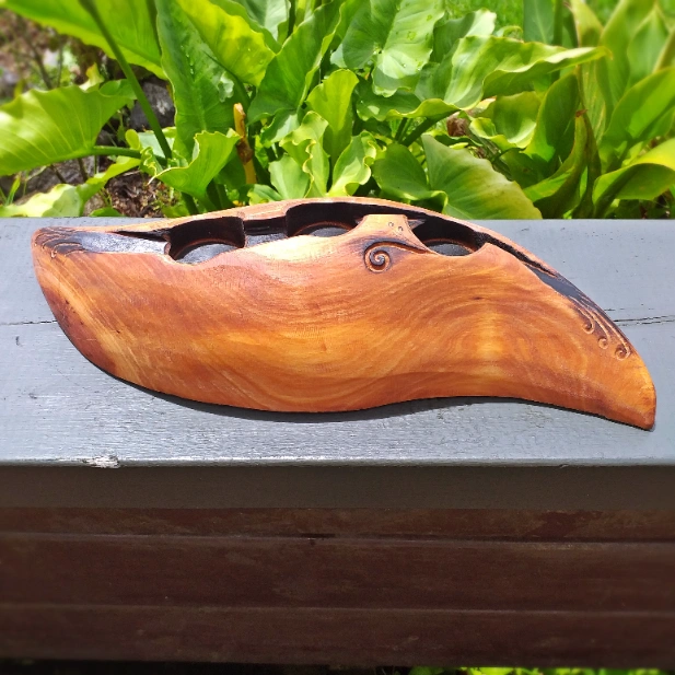 Rustic Totara candle holder - Image 3