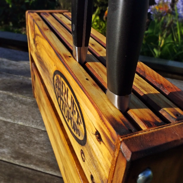 Rustic knife Block - Image 4