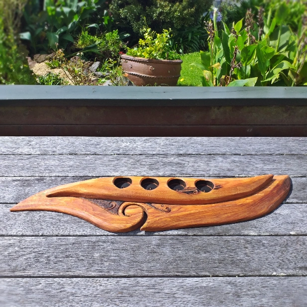 Rustic Totara candle holder - Image 4