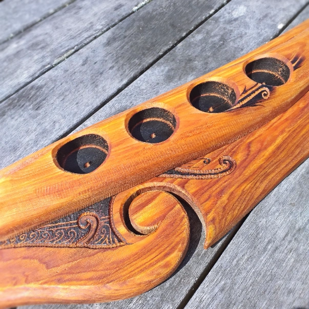 Rustic Totara candle holder - Image 6
