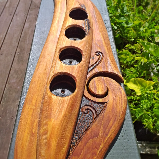 Rustic Totara candle holder - Image 7