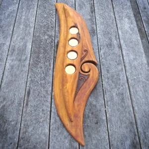 Rustic Totara candle holder