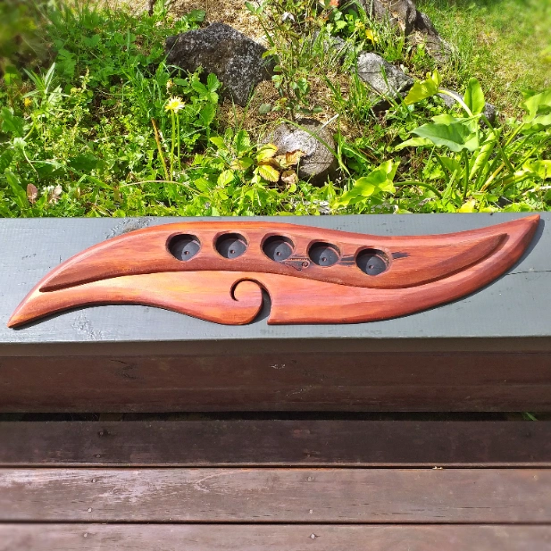 Rustic Rimu candle holder - Image 2