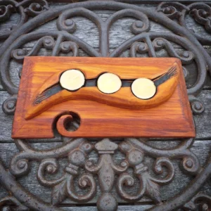 Rustic Rimu candle holder